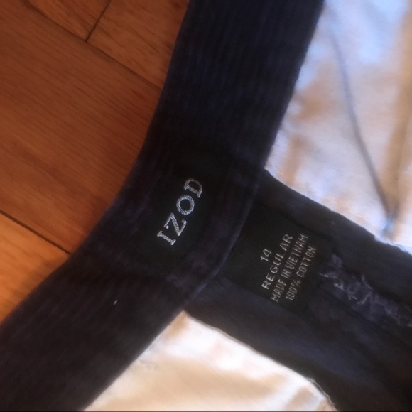 navy corduroy pants - Picture 4 of 4